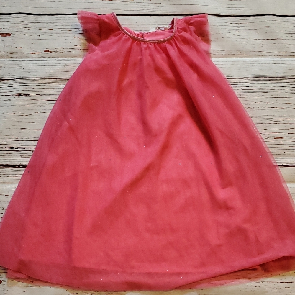 Cute Charming Pink Glitter Girls Dress 💕